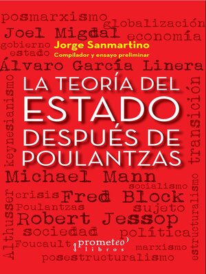 cover image of La teoría del Estado después de Poulantzas